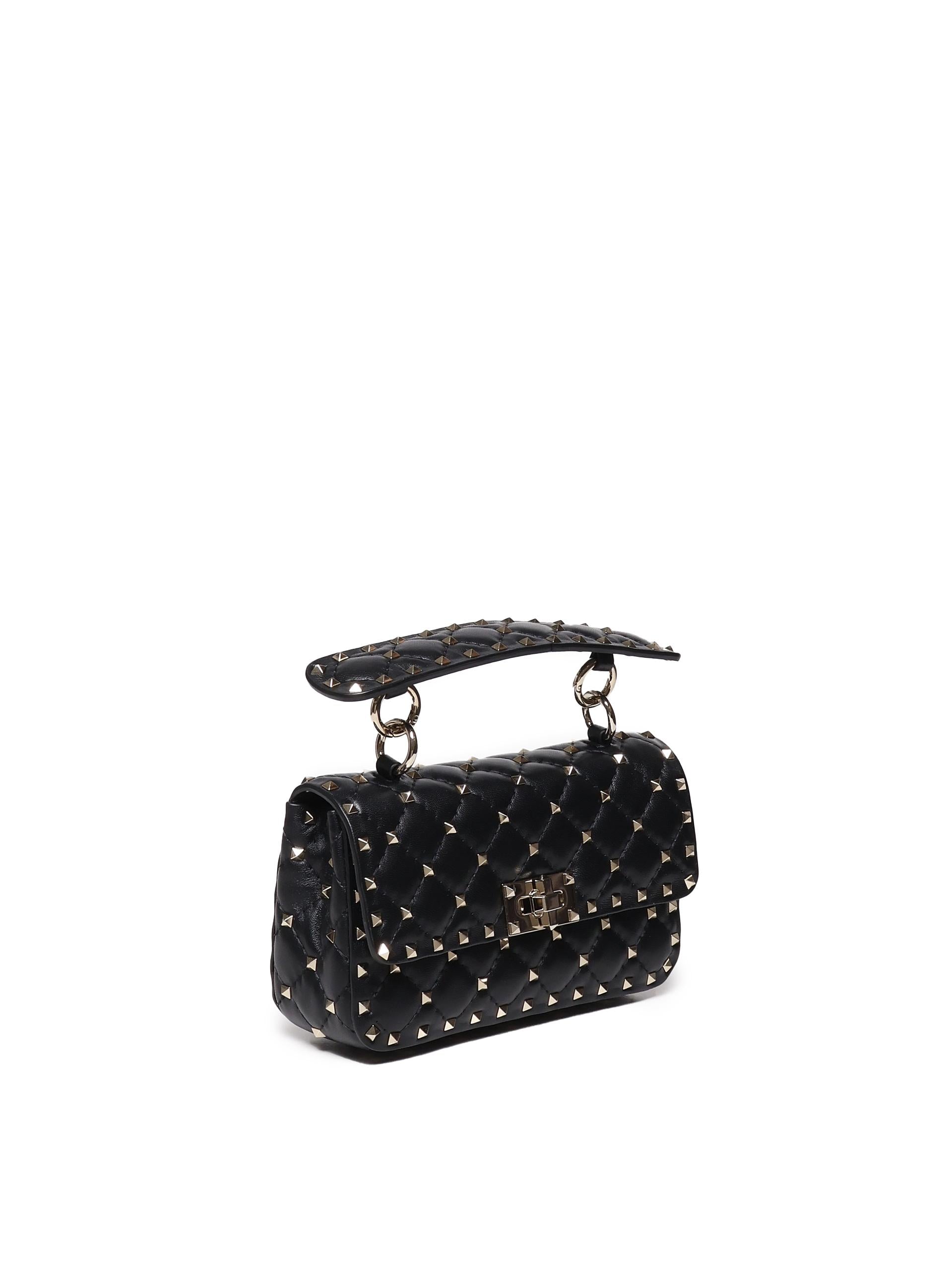 Borsa a tracolla Rockstud Spike 7W2B0123 NAP0NO VALENTINO GARAVANI 