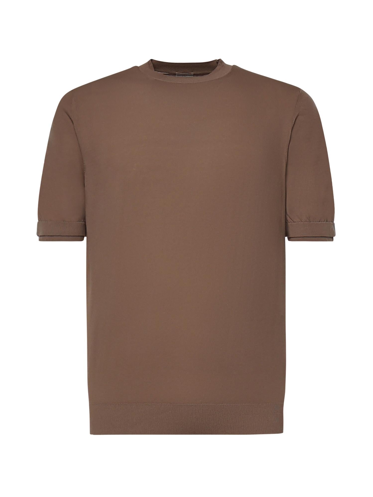 Maglia girocollo in cotone M76MAGM86MAT0A001 99 ELEVENTY 