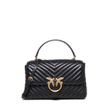 Tote bag Love Bag Puff<BR/> 100043 A0GKZ99Q PINKO 