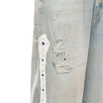 Jeans larghi con borchie AMBMJE1011 543 AMIRI 