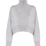 Maglioncino dolcevita asimmetrico DT329 M00796D2903 DONDUP 