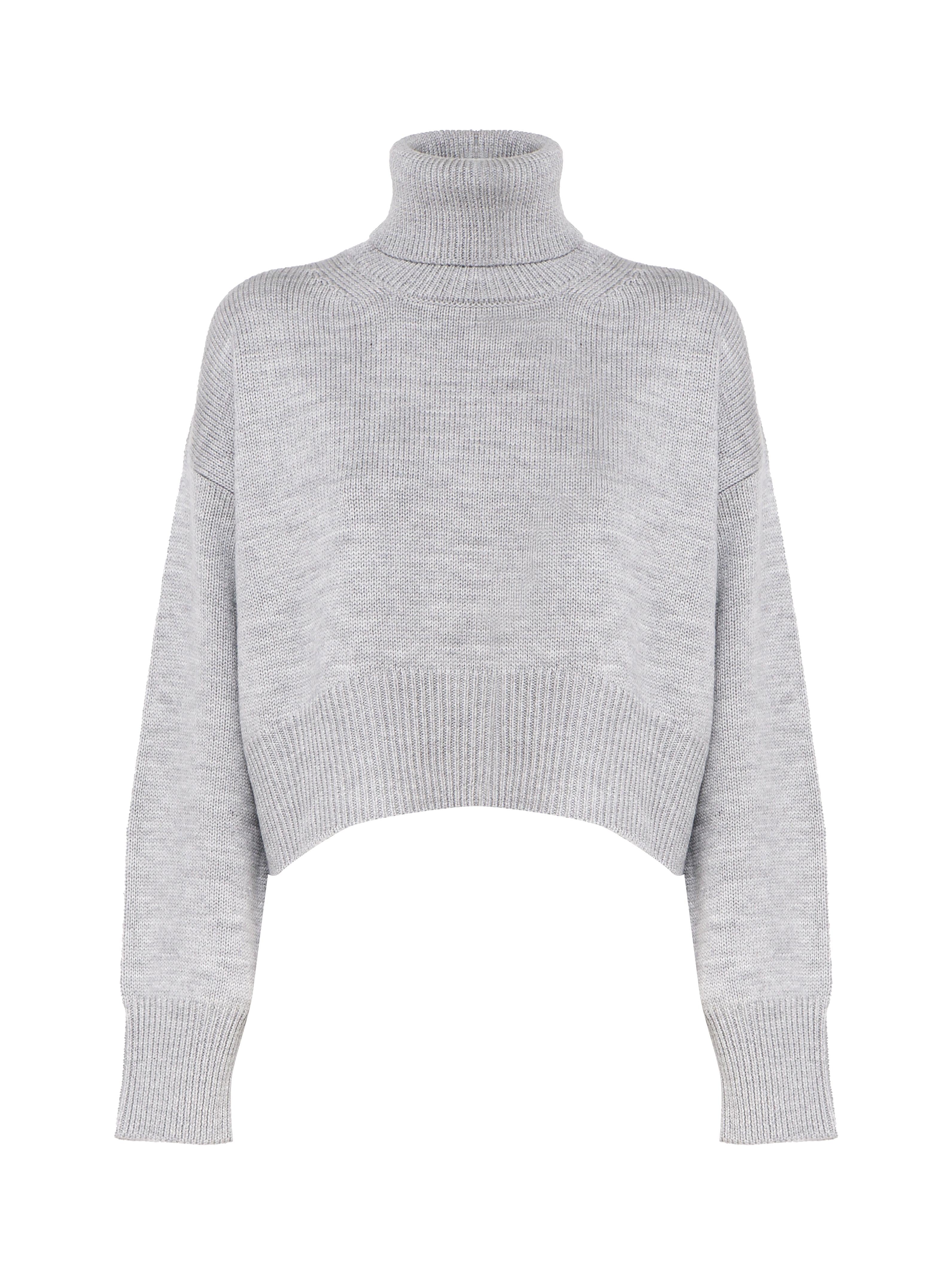 Maglioncino dolcevita asimmetrico DT329 M00796D2903 DONDUP 