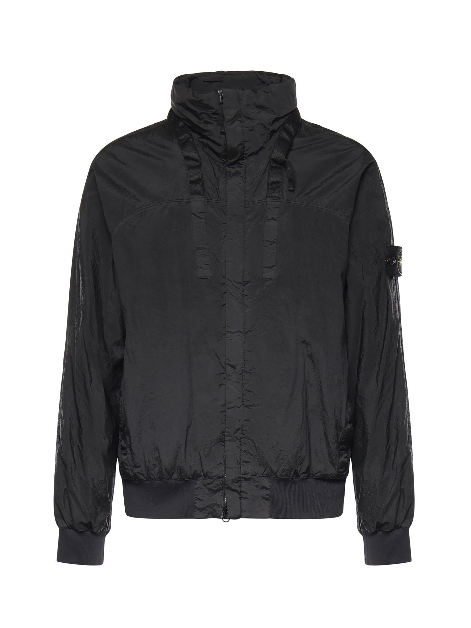 Giacca con colletto rigido in Nylon Metal L1S154100064 S0020V0029 STONE ISLAND 