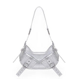 Borsa a spalla Y2K.001 FBBP70001LAM -ARGENTO/NICKEL BIASIA 