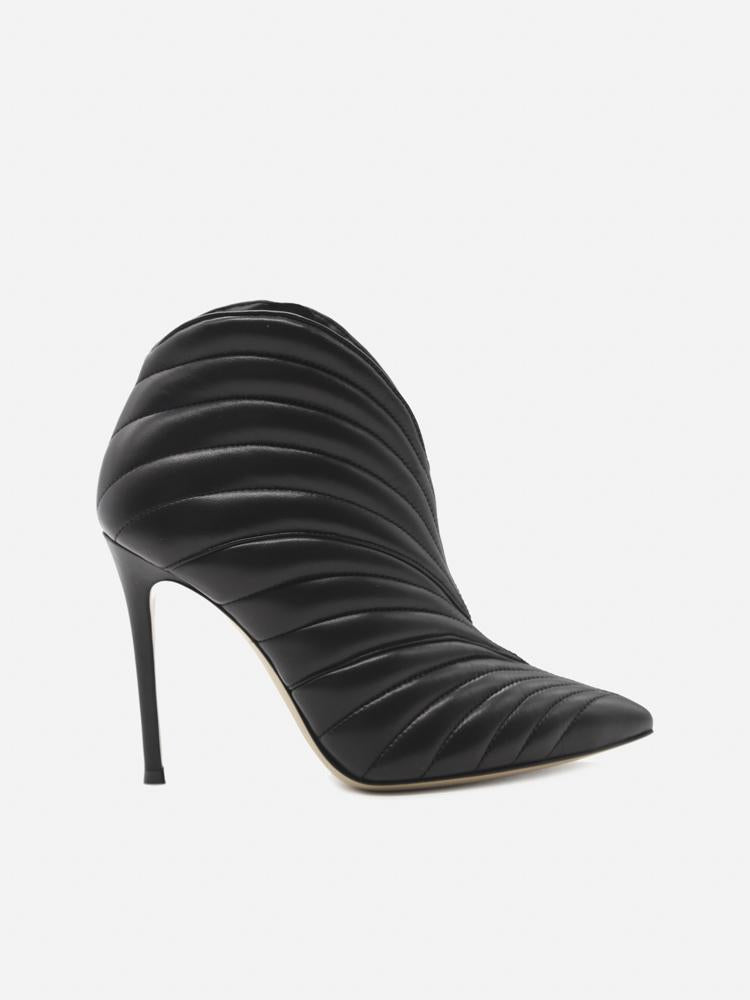 Stivaletti Eiko in pelle effetto matelassé G05616.15RIC.NAPNERO NAPPABLACK GIANVITO ROSSI 