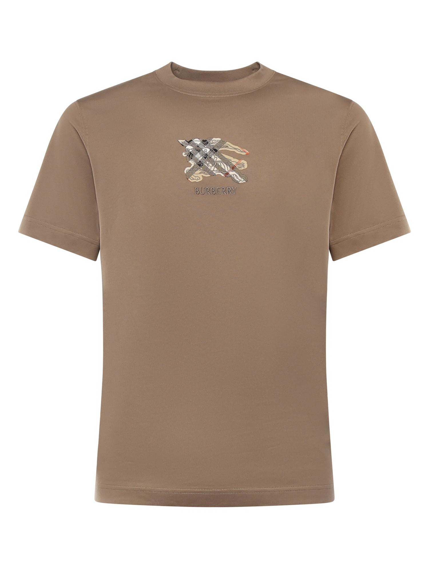 T-shirt Check in cotone 8116168 A3324 BURBERRY 