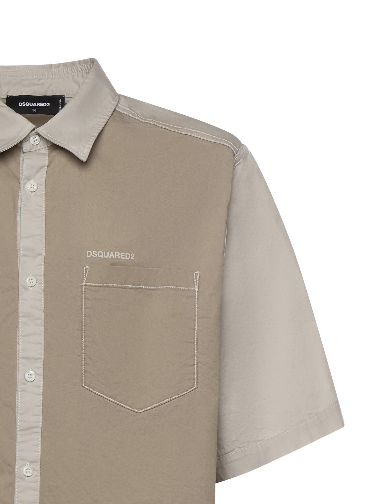 Camicia in cotone S74DM0971 S35175801 DSQUARED2 