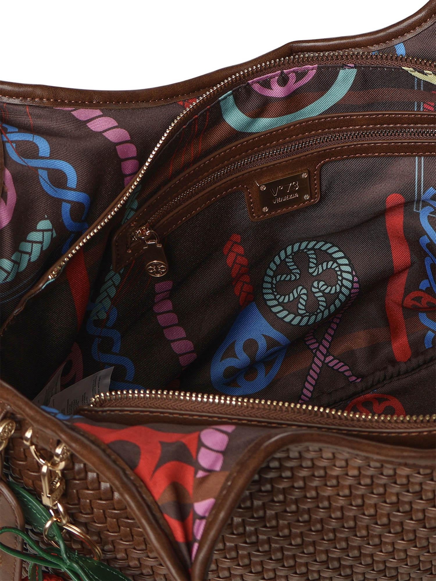 Borsa Zelda in pelle 73BS9O601 ZELDAMORO V° 73 