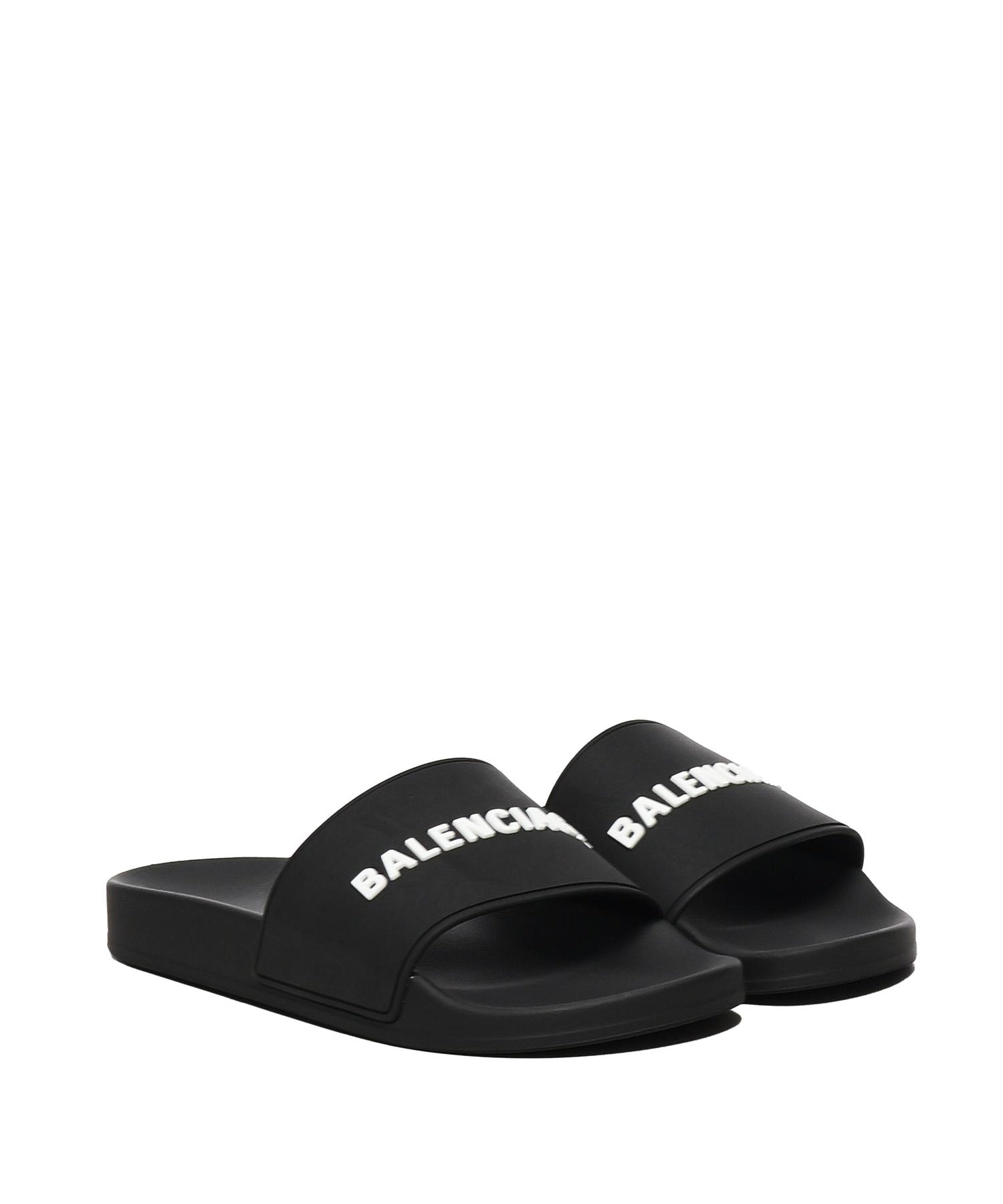 Sandali bassi Pool con logo 565826 W1S801006 BALENCIAGA 