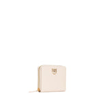 Portafoglio quadrato zip-around in pelle 100249 A0F1C50Q PINKO 