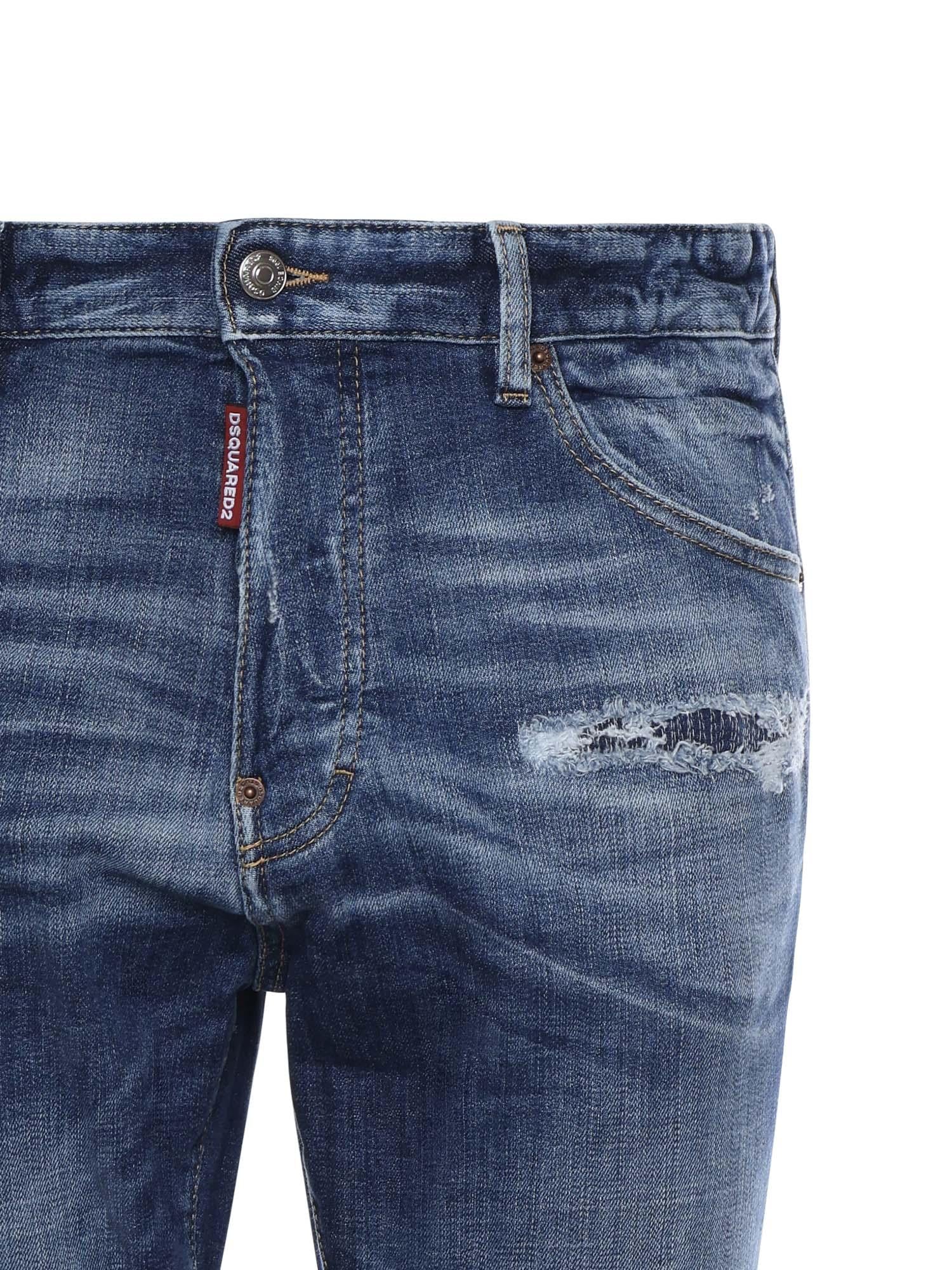Jeans in denim S74LB1924 S30872470 DSQUARED2 