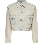 Giacca cropped Marlene in denim 19010018 W01C1B412 VIVIENNE WESTWOOD 