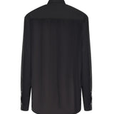 Camicia in popeline e crêpe 105434 A3DLZ99 PINKO 