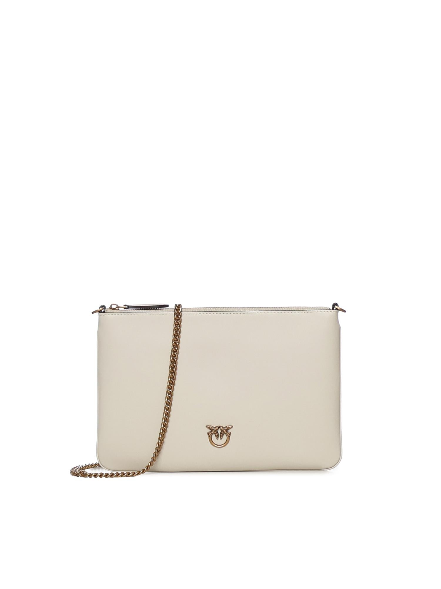 Borsa media a spalla Flat Love Bag Simply 100455 A0F1Z14Q PINKO 