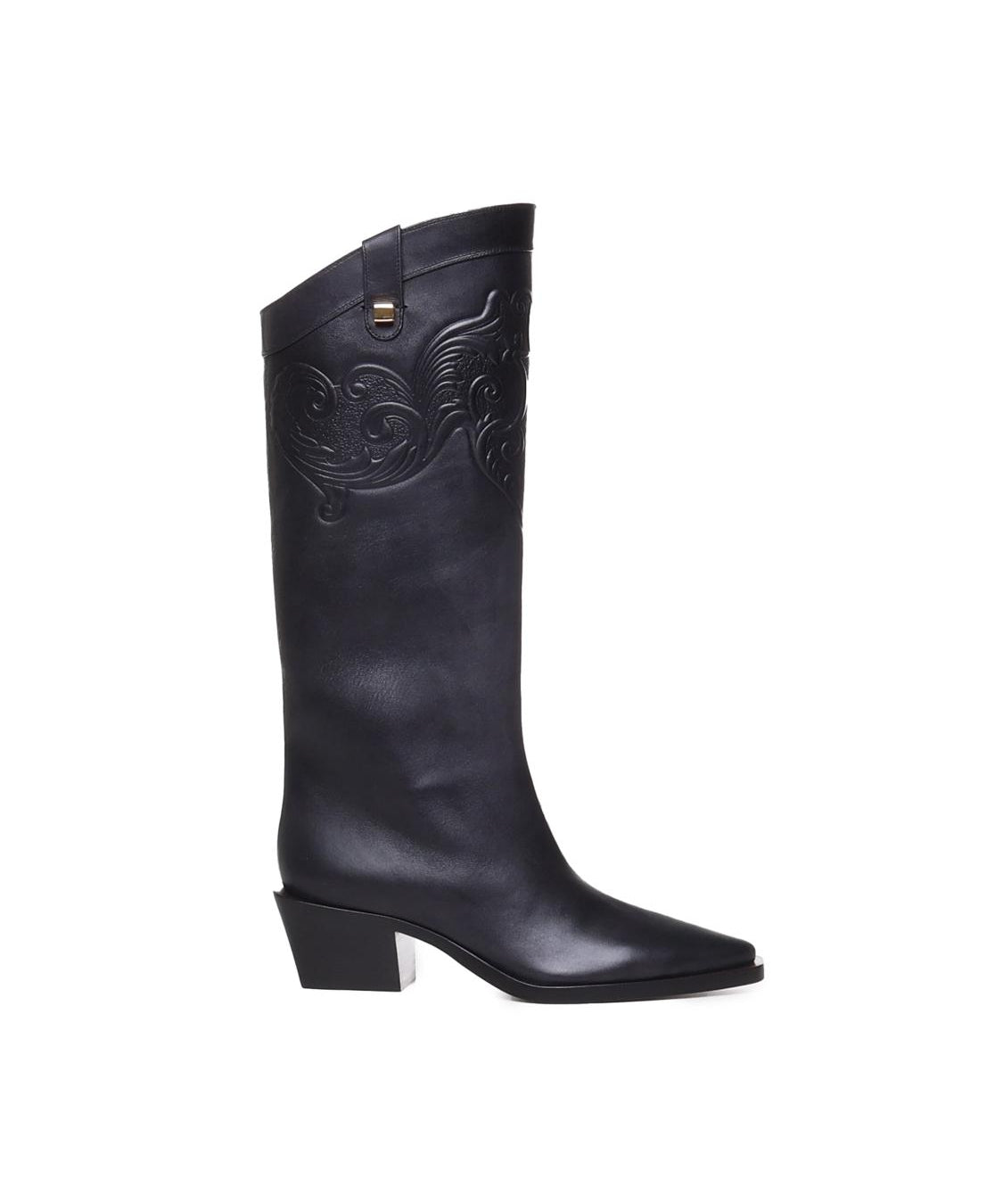 Stivali camperos Sienna SIENNA NAPPA LEATHERVEGGY BLACK MAISON SKORPIOS 