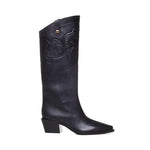 Stivali camperos Sienna SIENNA NAPPA LEATHERVEGGY BLACK MAISON SKORPIOS 