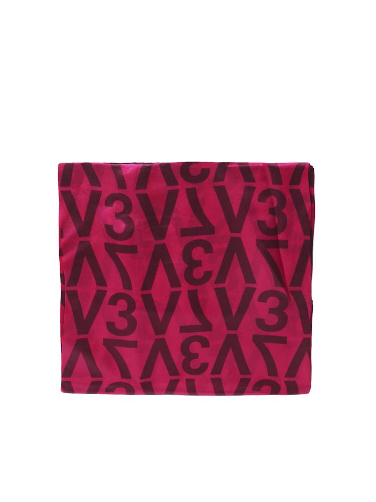 Foulard Topazio in seta 73FD64901 TOPAZIOBORDEAUX V° 73 