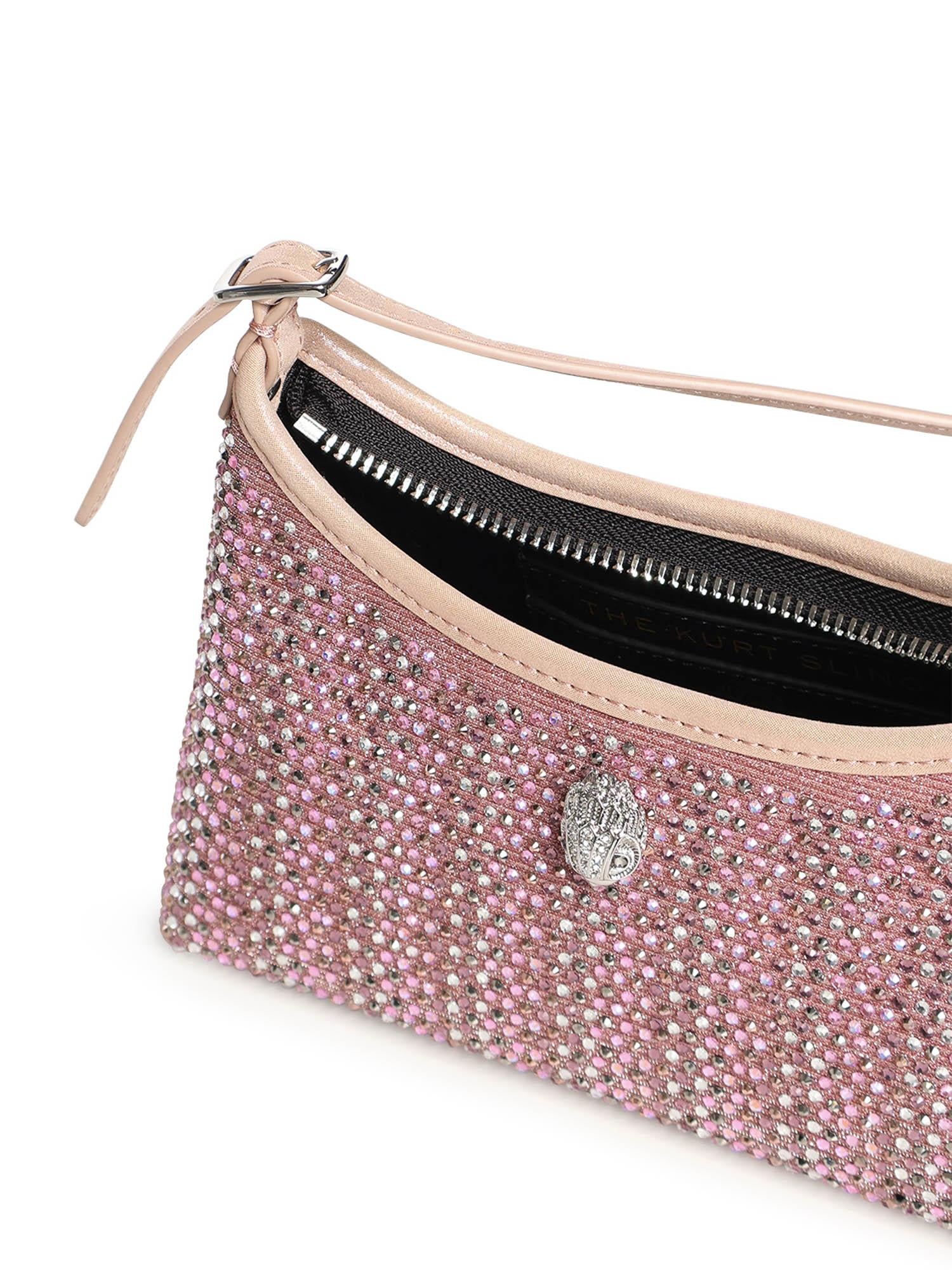Borsa a spalla Kurt con cristalli 5586057609 PINK KURT GEIGER 