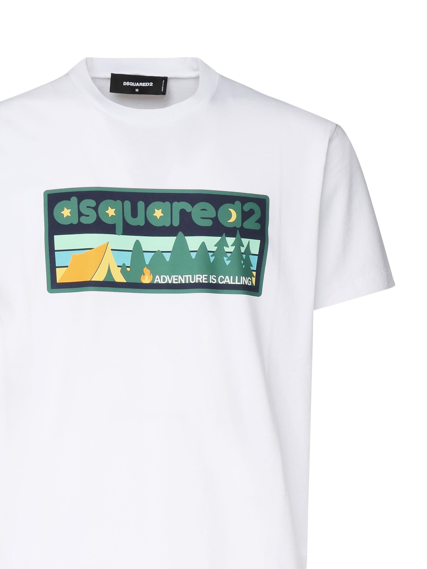 T-shirt Adventure S74GD1395 D20020100 DSQUARED2 