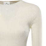 Maglione Solar a costine 125MPU130FI0049 0001 COURREGES 