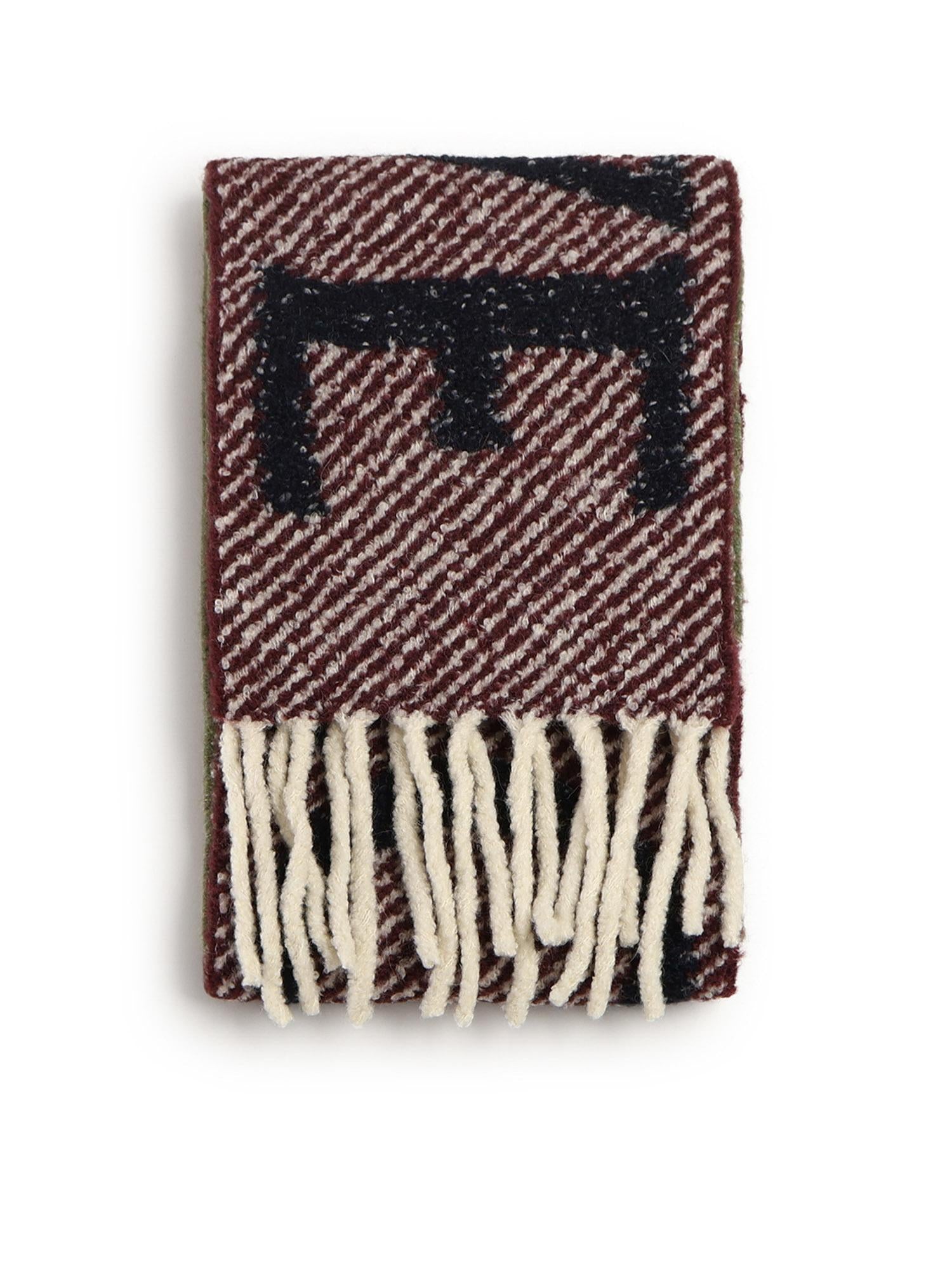 Sciarpa in misto lana e alpaca FSA7SS3X01 5353 LOEWE 