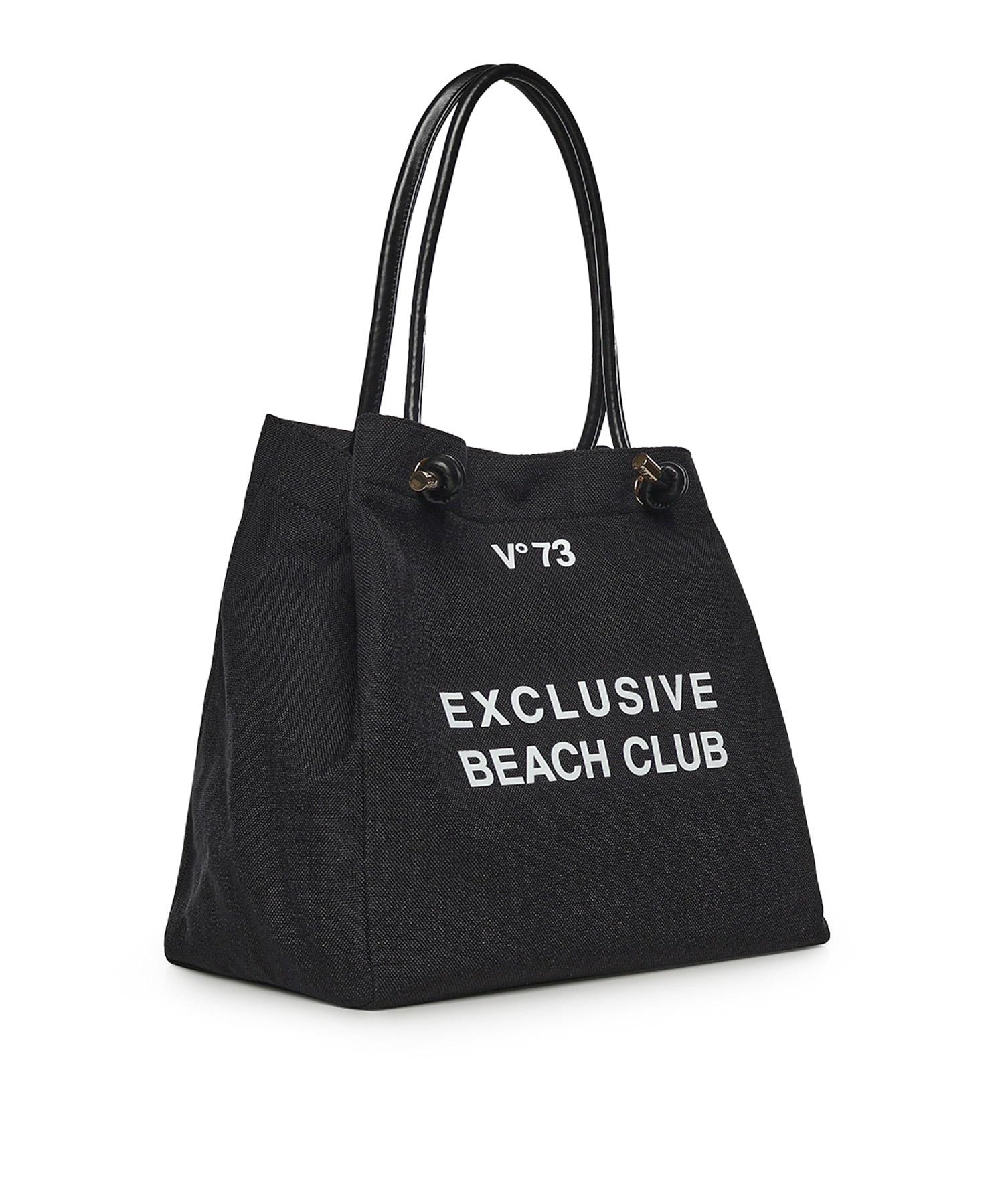 Borsa Exclusive con logo 73BS9QM01 EXCLUSIVENERO V° 73 