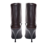 Stivaletti niki in pelle liscia 801393 AADV22245 SAINT LAURENT 