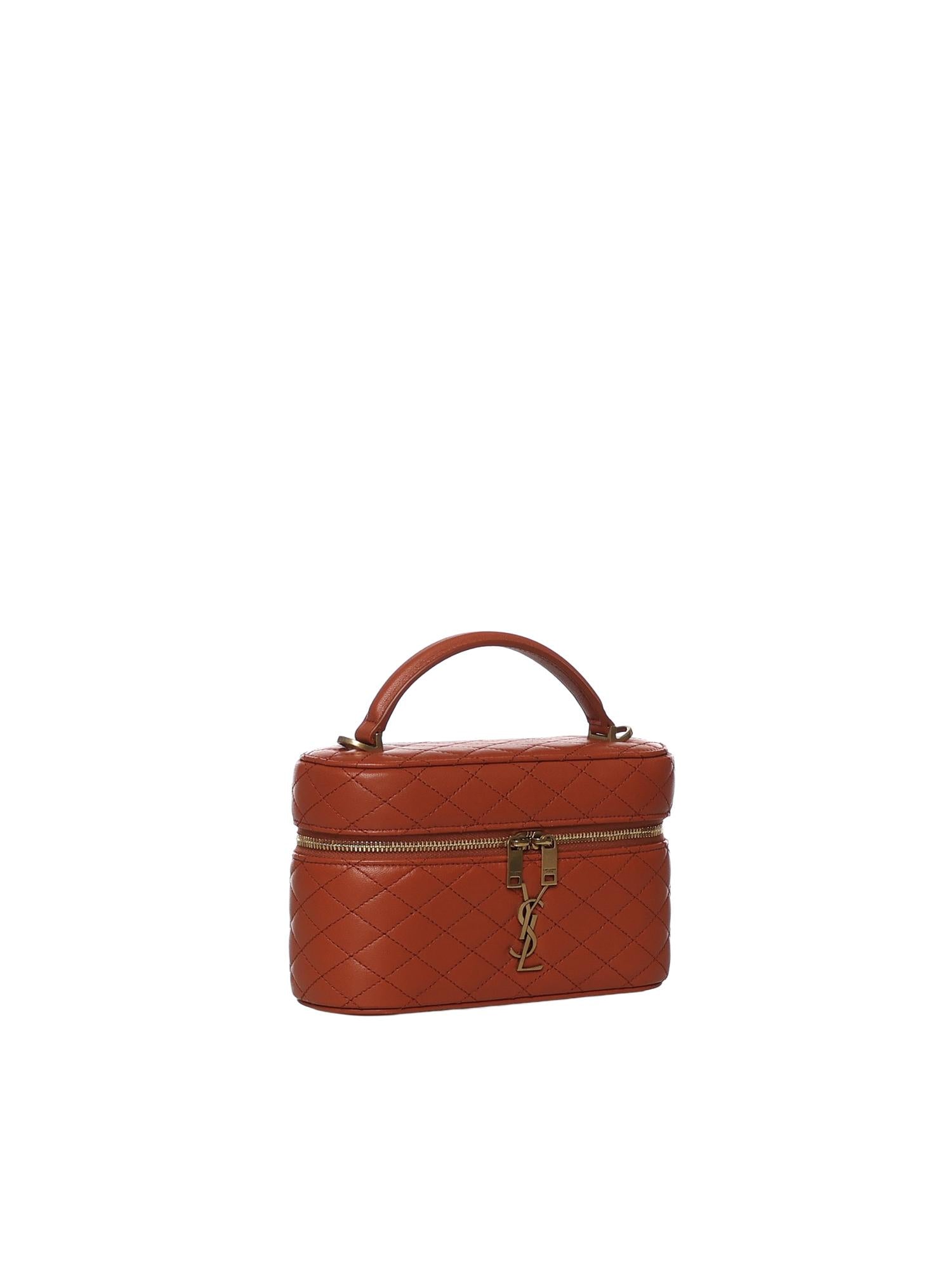 Borsa Vanity Gaby in pelle di agnello 766731 1EL077993 SAINT LAURENT 