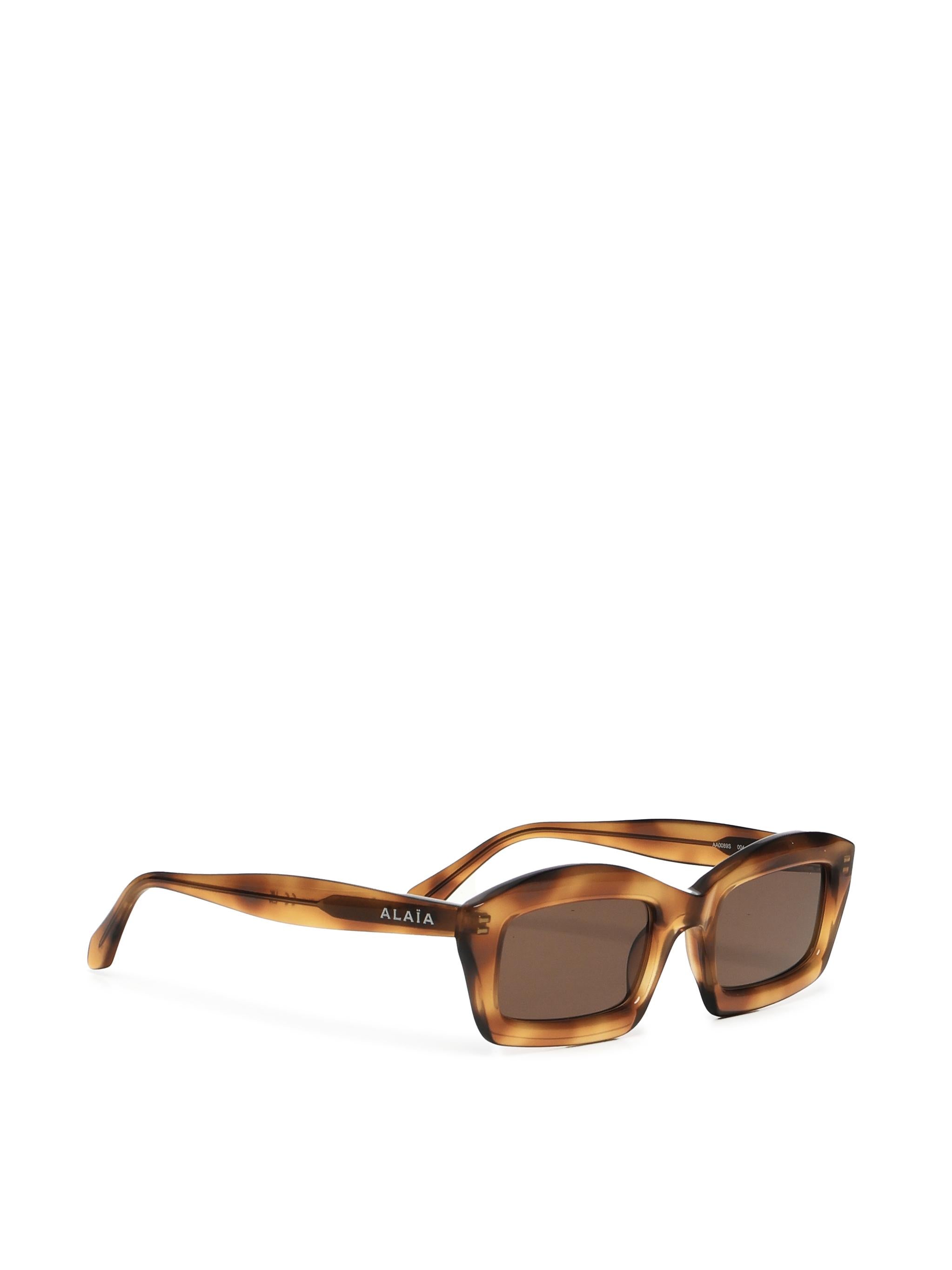 Occhiali da sole rettangolari AA0089S  ALAIA 