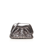 Borse Tia microintrecciata<BR/> TMFW25GMWL125 DARK SILVER THEMOIRè 