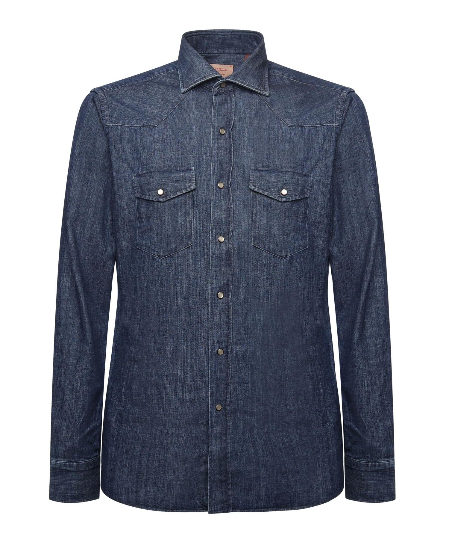 Camicia in denim di cotone 13050 1 BORRIELLO NAPOLI 