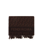 Sciarpa in lana e cashmere FF Jacquard FXT113 AQCWF0949 FENDI 