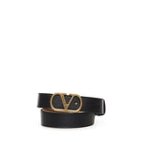 Cintura reversibile VLogo in vitello lucido 7W2T0SQ3 IYRDVW VALENTINO GARAVANI 