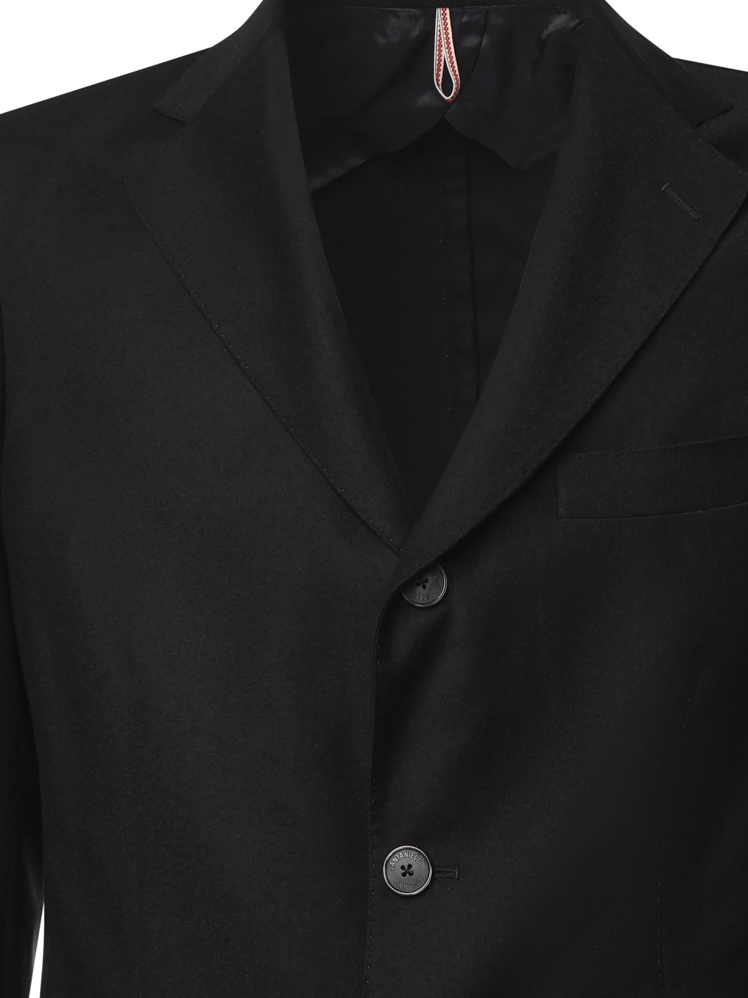 Abito monopetto in lana e cashmere E3402B 79B SANTANIELLO 