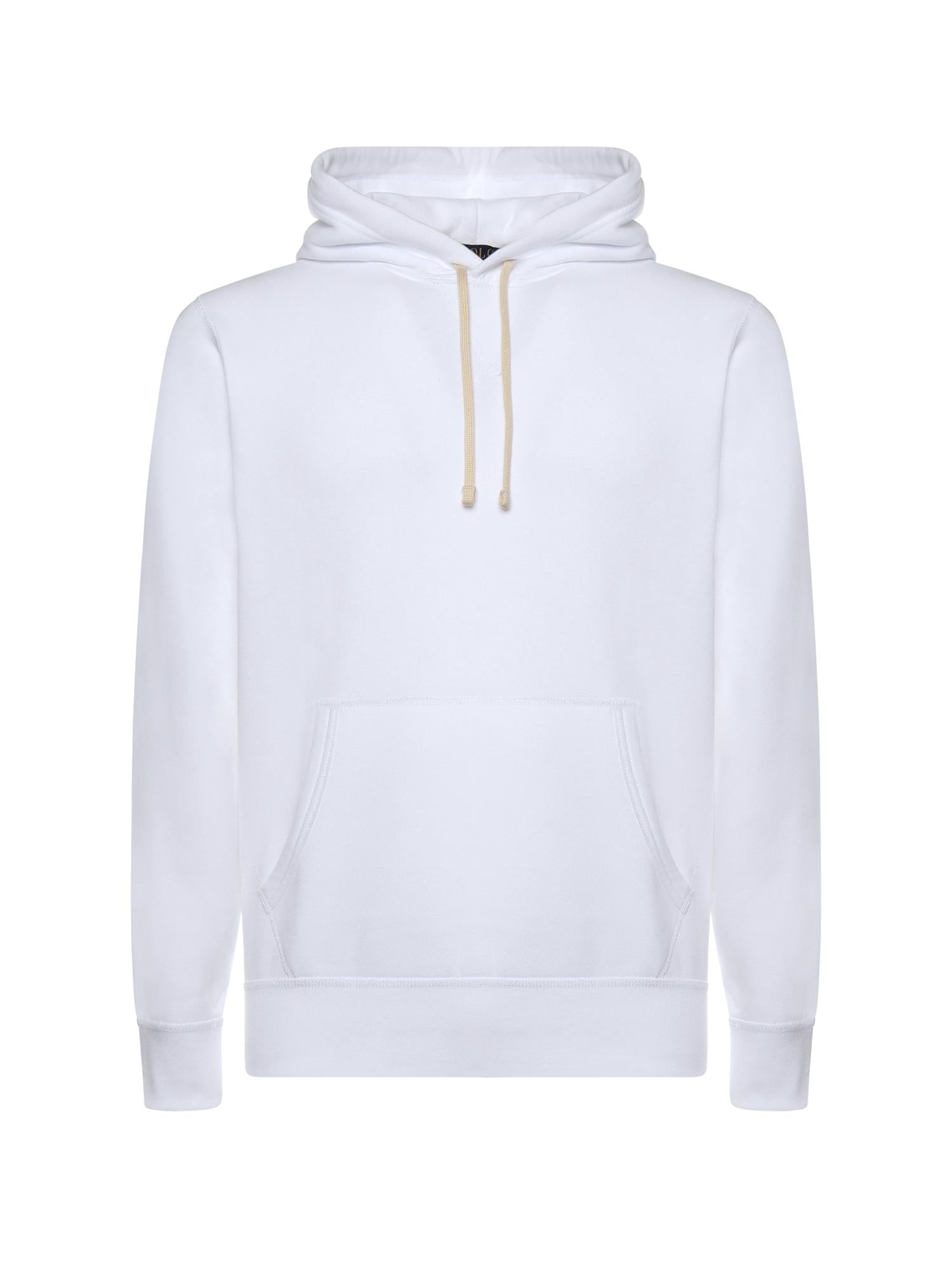 Felpa in misto cotone con cappuccio<BR/> 710766778 009 POLO RALPH LAUREN 