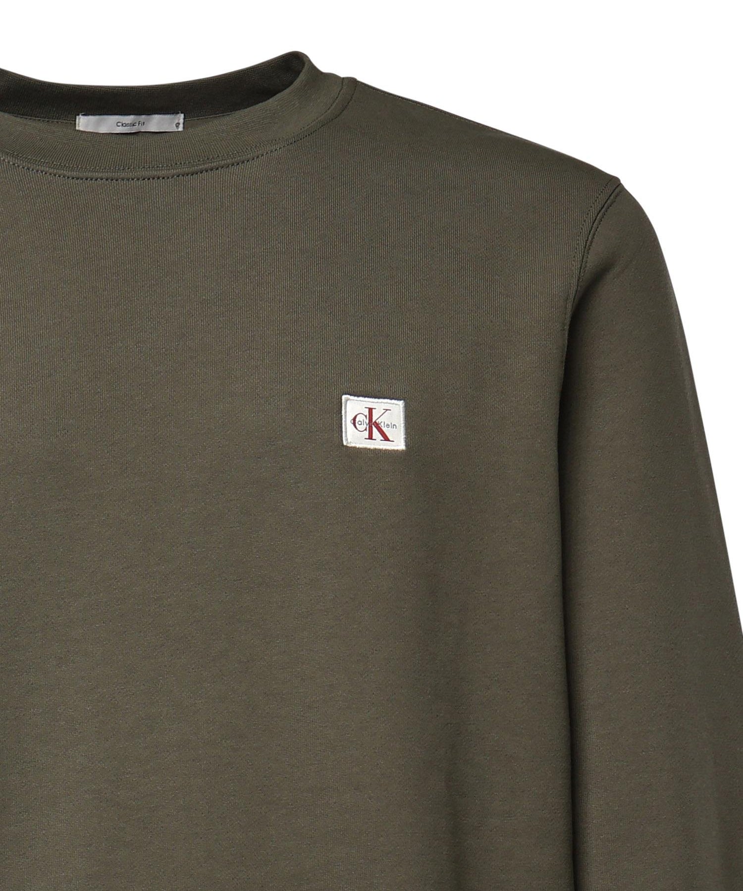 Felpa in cotone con logo LV04RG268G LDY CALVIN KLEIN 