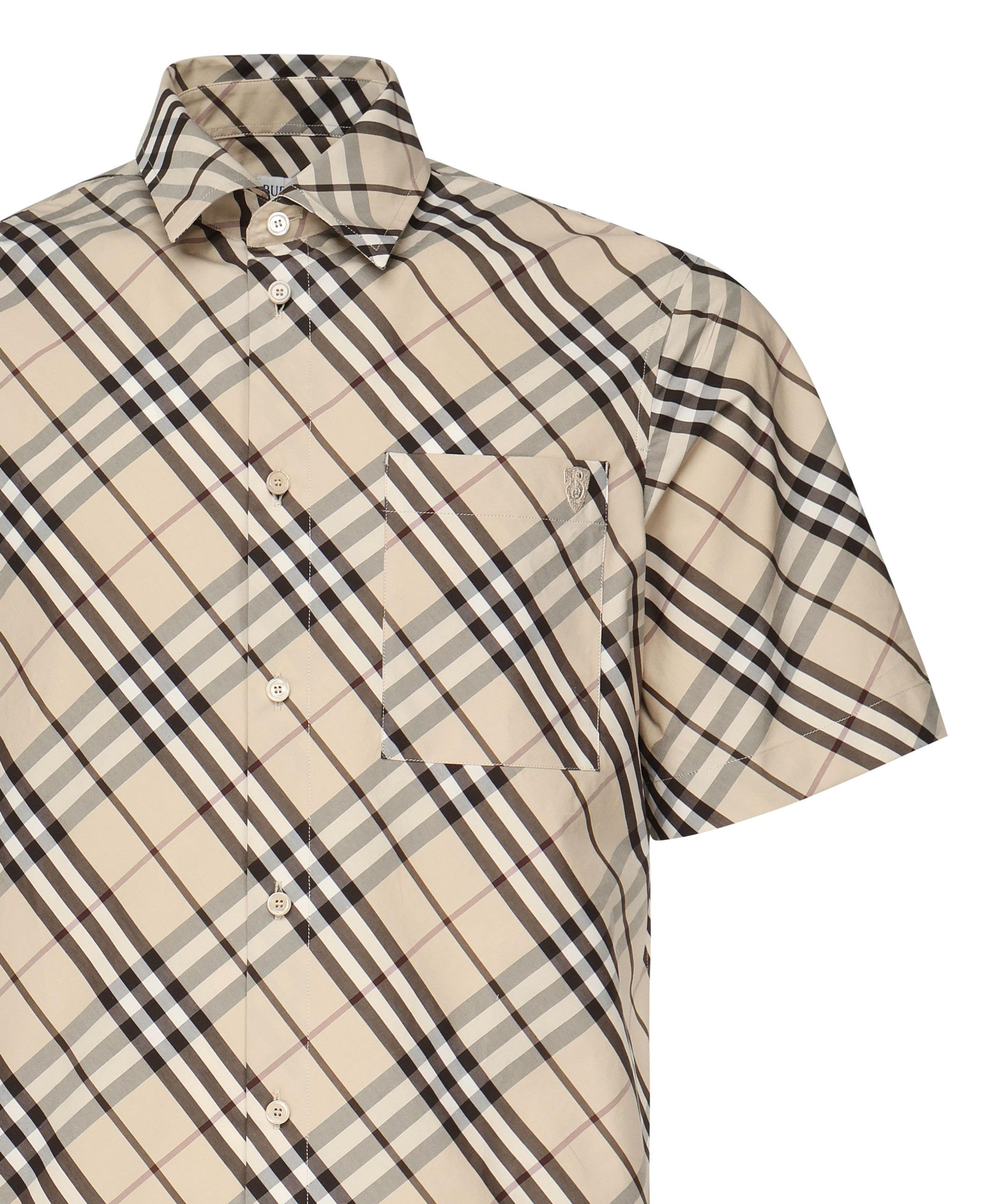 Camicia con motivo Vintage Check 8105349 A5686 BURBERRY 