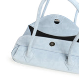 Borsa Oyster Mini in pelle OYSTER SHOULDER BAG MINI SUEDE  YUZEFI 