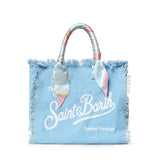 Borsa Vanity in canvas con twill removibile VANI045 09250L MC2 SAINT BARTH 
