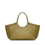 Borsa Nantucket in pelle 8822 BAMBOO GREEN DRAGON DIFFUSION 