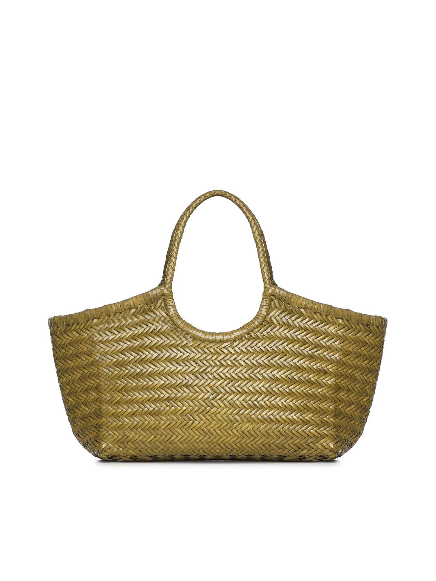 Borsa Nantucket in pelle 8822 BAMBOO GREEN DRAGON DIFFUSION 