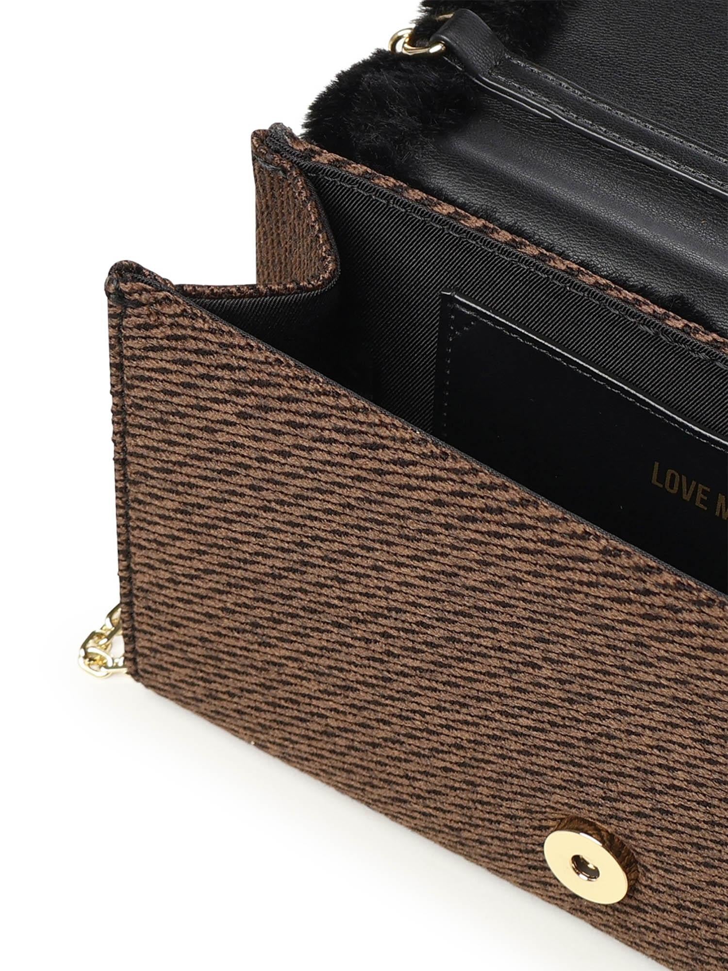 Borsa a tracolla con logo JC4388PP0NKH1 00A LOVE MOSCHINO 