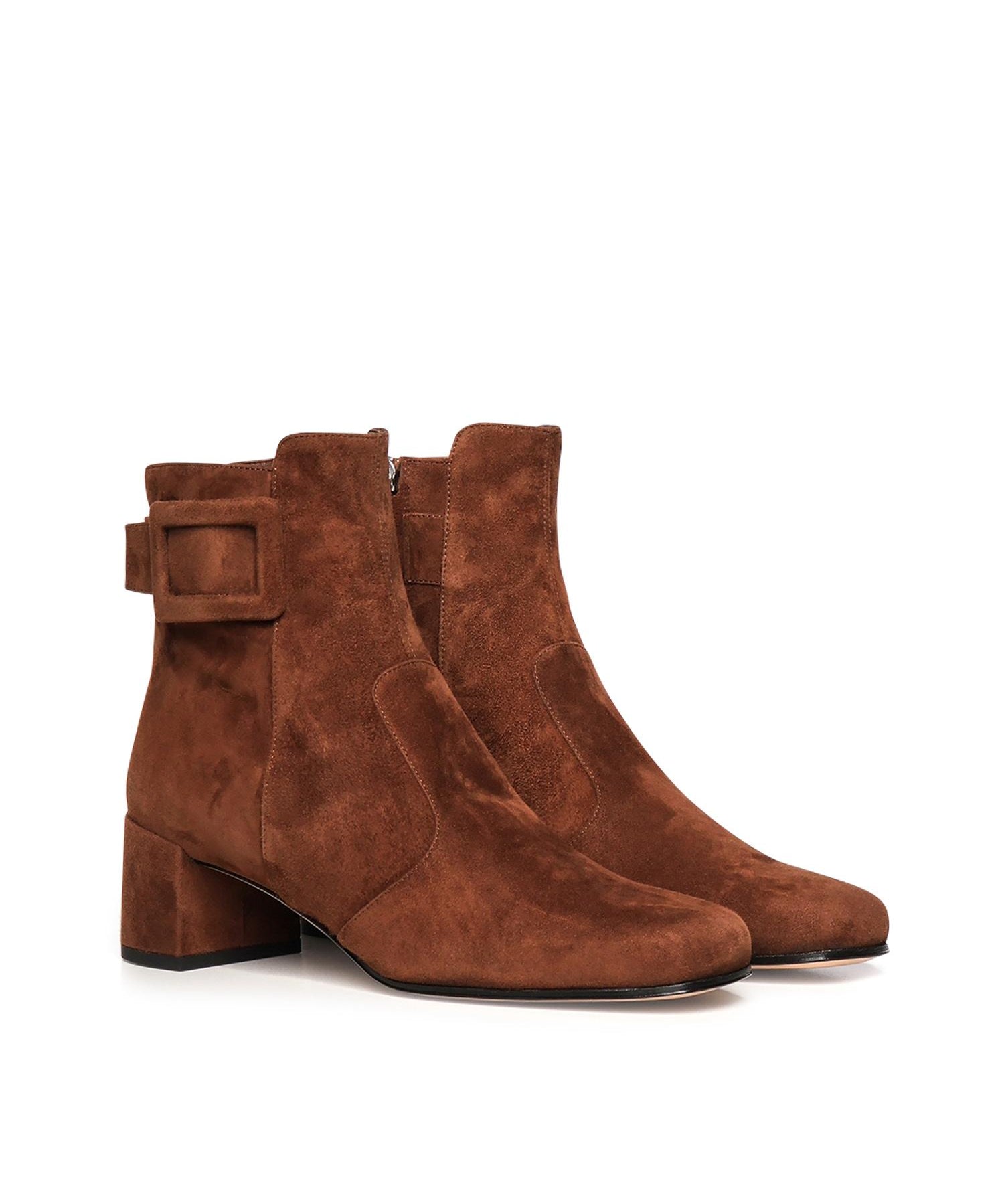 Stivaletti Tres Vivier Polly in suede RVW75140570HR0 S604 ROGER VIVIER 