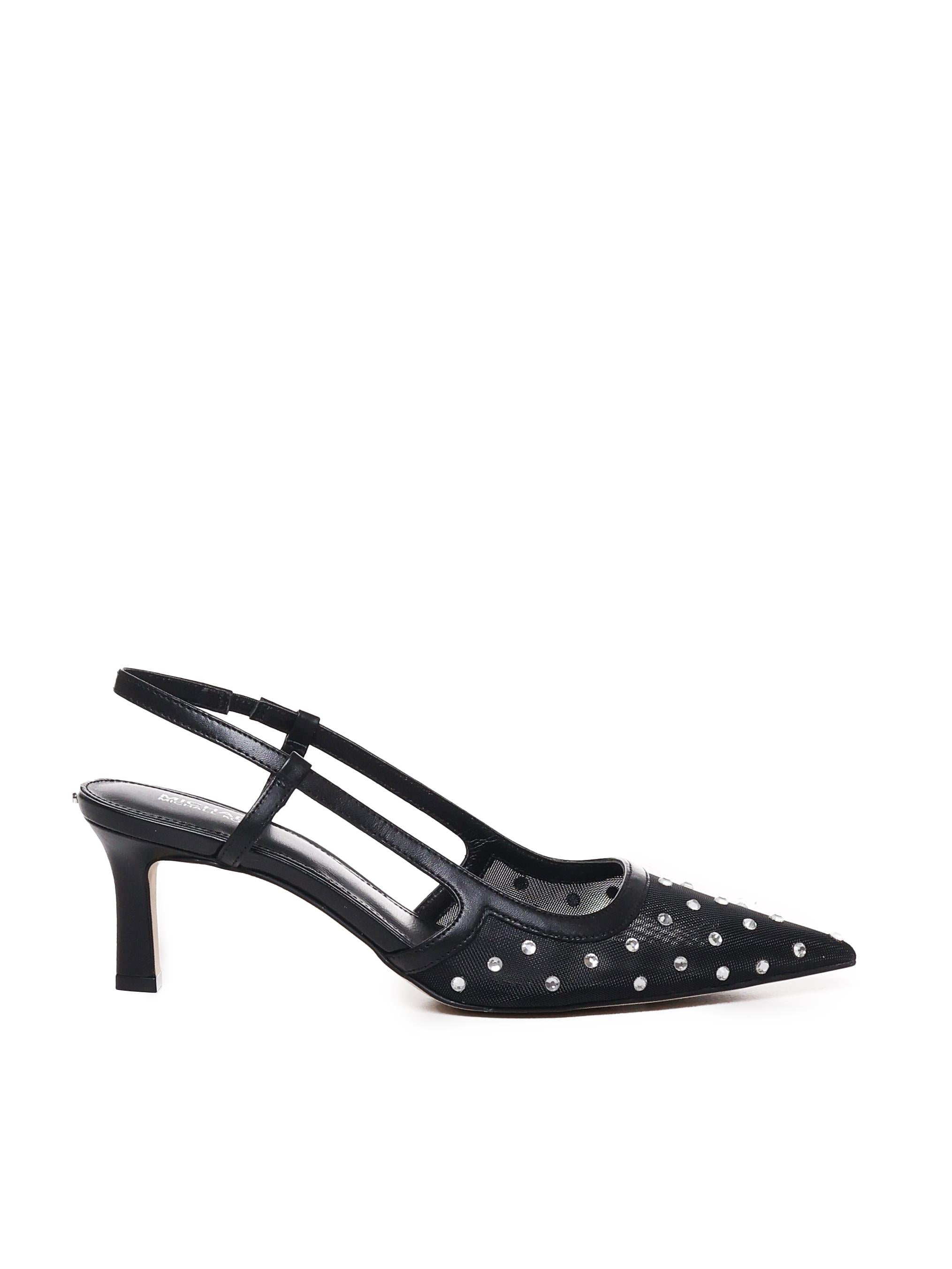 Slingback Alora in nylon 40T4AOMS1D 001 MICHAEL MICHAEL KORS 