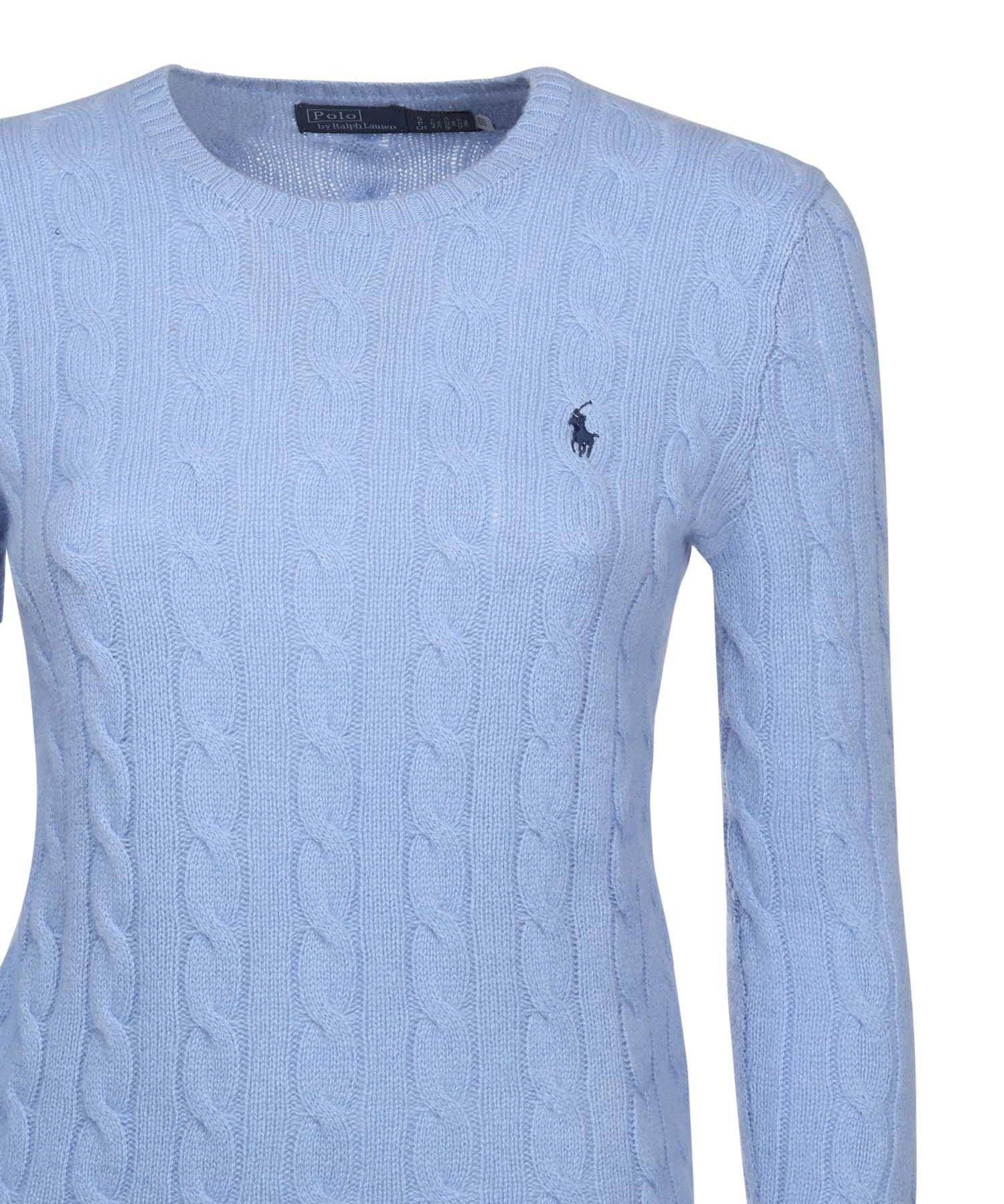 Maglia in lana e cashmere a trecce 211971865 004 POLO RALPH LAUREN 