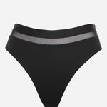 Slip bikini a vita alta con applicazione logo pe 2021 FS84L0 -F0009 FISICO 