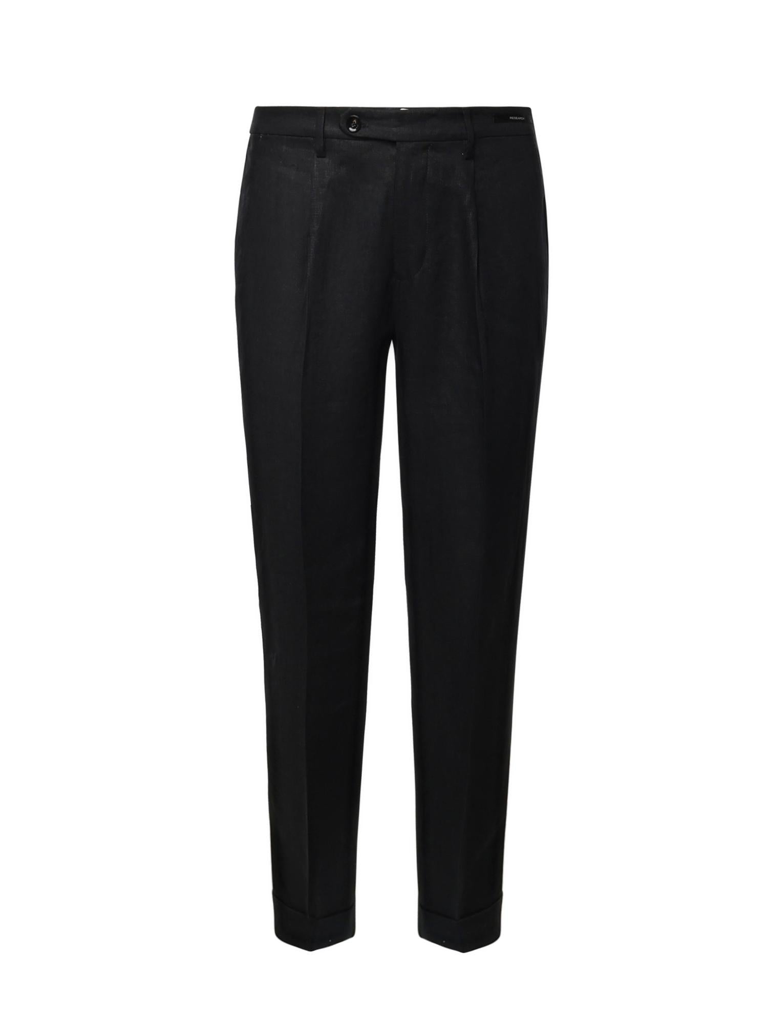 Pantalone Tk America in lino MCFRK3259S26 019 MICHAEL COAL 