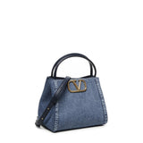 Borsa medium All time in denim 6W2B0R21 XEYQNS VALENTINO GARAVANI 