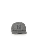 Baseball cap in lana e cashmere FXQ768 AYK2F0COK FENDI 