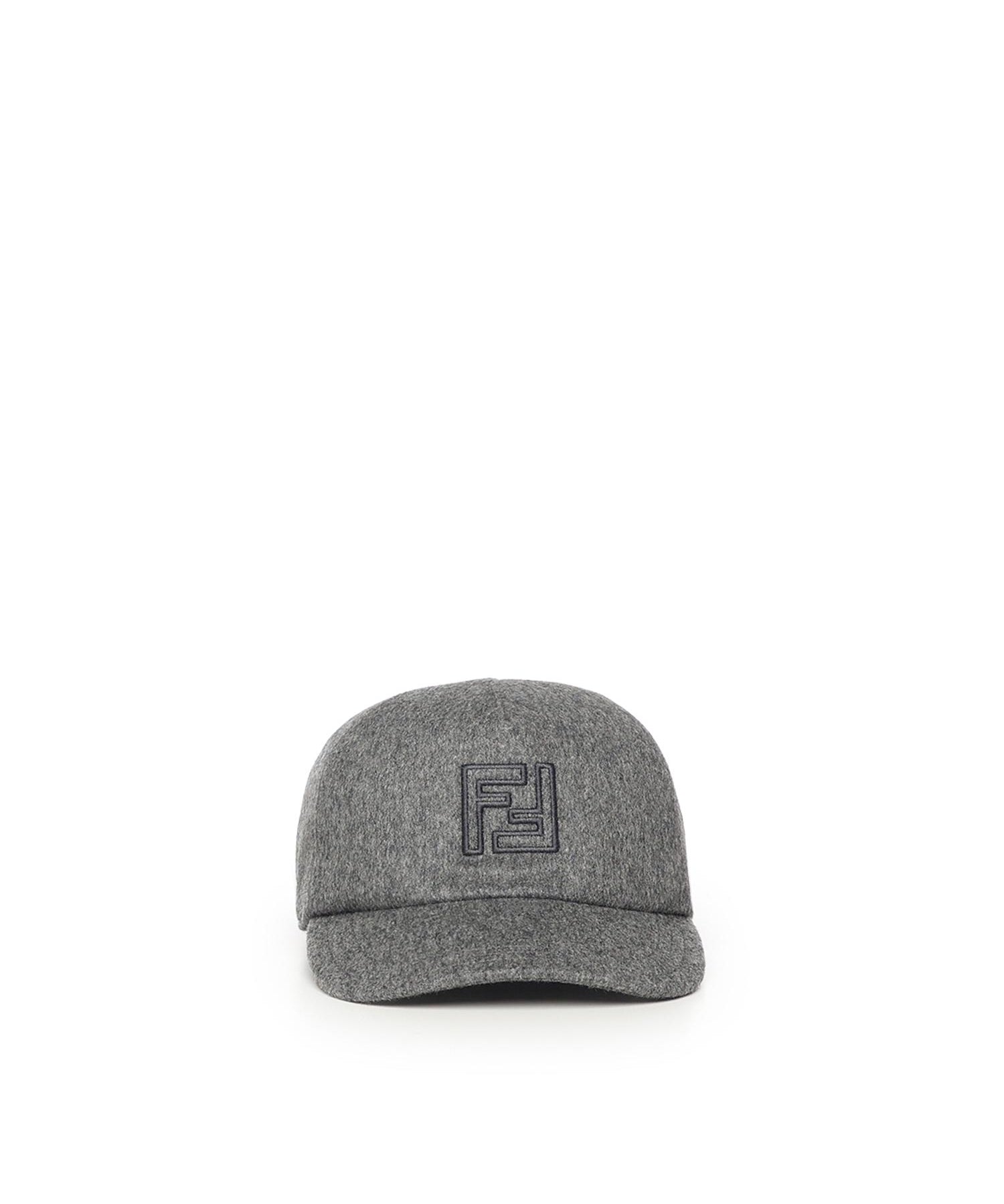 Baseball cap in lana e cashmere FXQ768 AYK2F0COK FENDI 